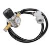 Soda Water Automatic Beer Maker 2nd Stage Pressure Gauge Black Hose Distributor Set with Safety