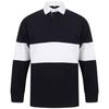 Front Row Unisex Adult Paneled Rugby Shirt
