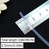 10 м Круглая Гибкая Швейная Фурнитура Одежда Прочная Прозрачная Нейлоновая Китовая Усина Идеально подходит для Корсетов
