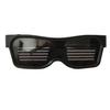 LED Glasses Customizable BT LED Glasses Colorful Light Glow Glasses DIY Messages 31 Animations 11