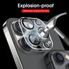 4 шт. HD Задняя камера Закаленное стекло для iPhone 13Mini 13 14 15 16E Pro Max Защитные пленки для экрана задней линзы Защитная стеклянная пленка от царапин