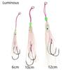 Portable Swim Squid Skirt Lure Saltwater Octopus Bait Hook Fishing Tackle Soft Silicone