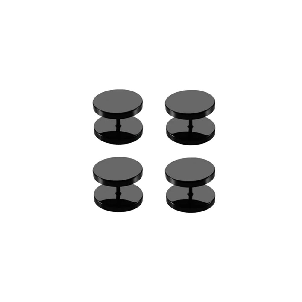 4pcs Seamless Spiral Buckle Clip Cuff Fastener Fashion Buttons for Sweaters Collars Fixing Clip Avoid Wardrobe Malfunction