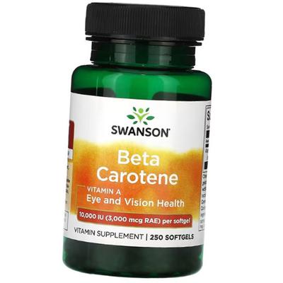 Витамин А, Beta-Carotene 10000, 250гелкапс (36280053)