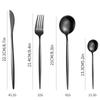 Набор столовых приборов Посуда из нержавеющей стали Набор из 24 ножей Вилки и ложки