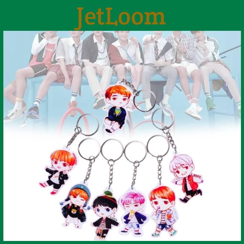 Стильный Акриловый Брелок-Ключница BTS Bangtan Boys Идеально Подходит Для Поклонников Kpop С Изображениями Чонгука Чимина Джина Ви Шуги Джей-Хоупа