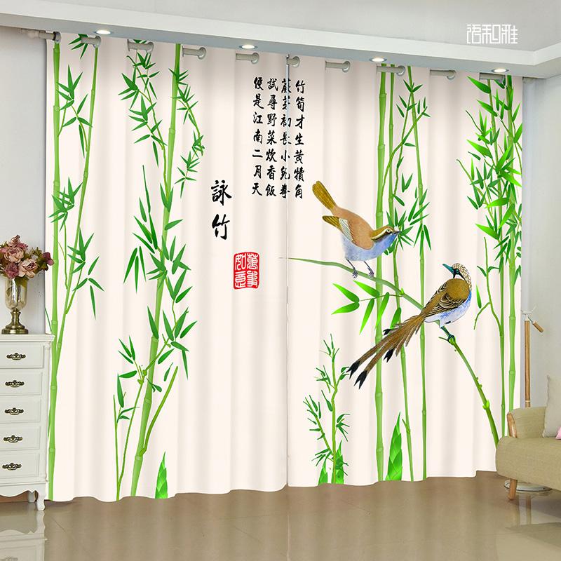 Китайская традиционная культура, птица, цветок, оконные шторы для детей, спальни, гостиной, зала, кухонный декор, шторы, жалюзи