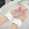 6 шт. Наручи для умывания лица с волшебным устройством, для впитывания воды в манжету, браслет для вытирания пота во время тренировок, потовпитывающие рукава