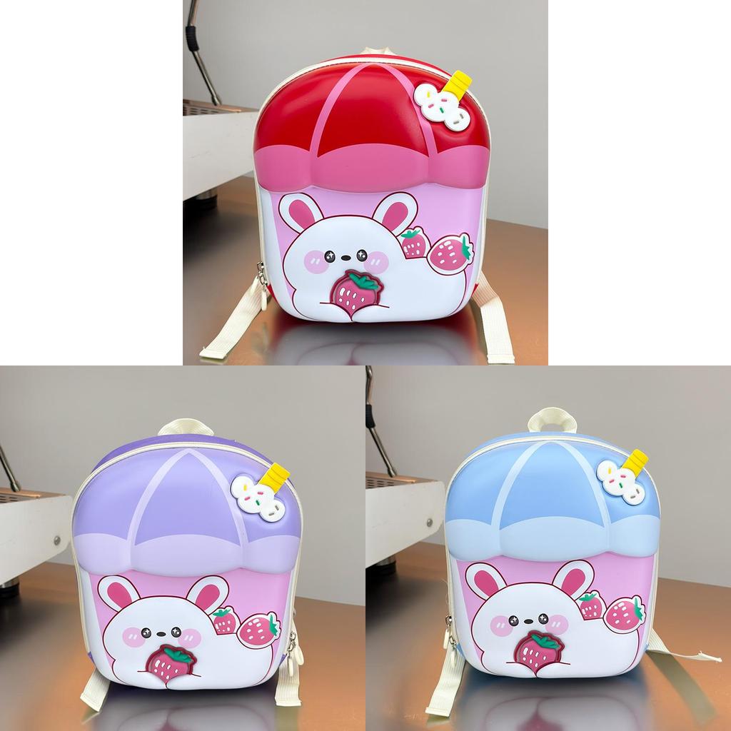 Animal Pattern Kids School Bag Eva With Air Cushion Straps For Toddler Education