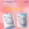 Cute Rabbit Cartoon Drawstring Garbage Bags, Thickened Kitchen Trash Bags for Home Use