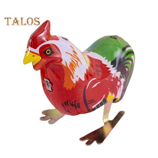 1/4 шт. заводная игрушка в виде животного ностальгическая винтажная детская взрослая заводная пружина металлическая прыгающая лягушка петух крыса кролик игрушка сувениры для вечеринки