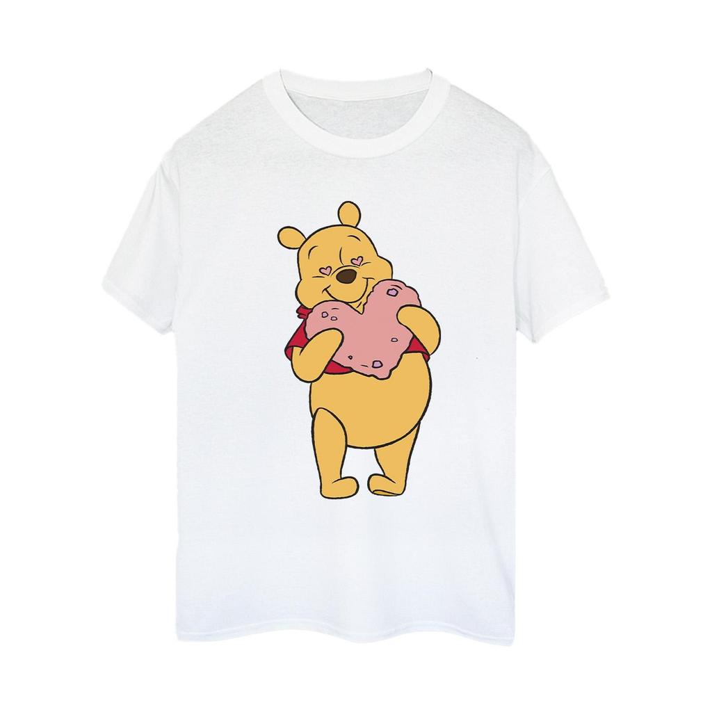 Disney Womens/Ladies Winnie The Pooh Heart Eyes Cotton Boyfriend T-Shirt