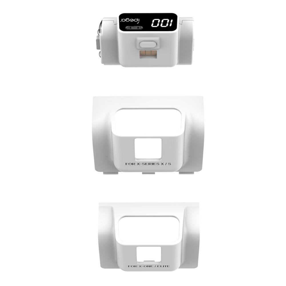 Аккумуляторный блок для контроллера 1350 мАч с цифровым дисплеем и зарядным кабелем, комплект зарядных аксессуаров для XBOX Series X/S