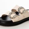 [Carino] Platform Jewel Buckle Sandals