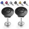 1Pc Colorful Car Front Bumper Hood Pin Aluminum Quick Release Engine Bonnet Lock Push Button Latch Clip Body Kit Car Accessory