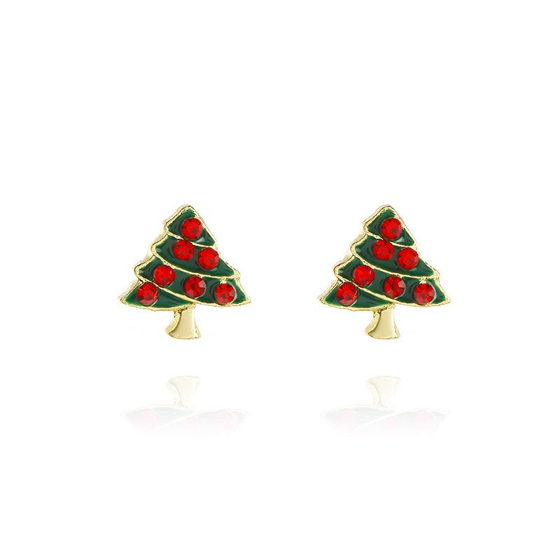 1 Pair of Ladies' Christmas Earrings, Christmas Gift for Everyday Wear, Christmas-themed Jewellery, Ladies' Accessories