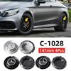 FCM5   4PCS 147mm C-1028 17028 Car Styling Wheel Center Hub Caps Stickers Badge Emblem Decoration Decal For Mercedes benz A B R G Class