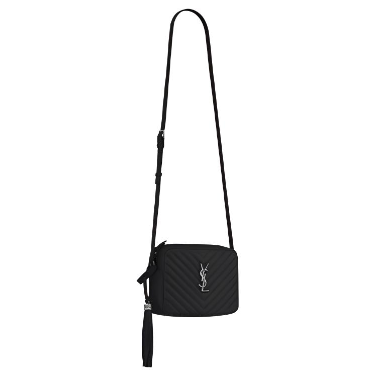 Saint Laurent Lou Quilted Leather Shoulder Bag Nero Women Shoulder_bags Black 612544-DV704-1000