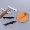 Ceramic Puppy Shaped Dachshund Chopstick Rest Tableware Rack Chopsticks Holder Dinnerware Stand
