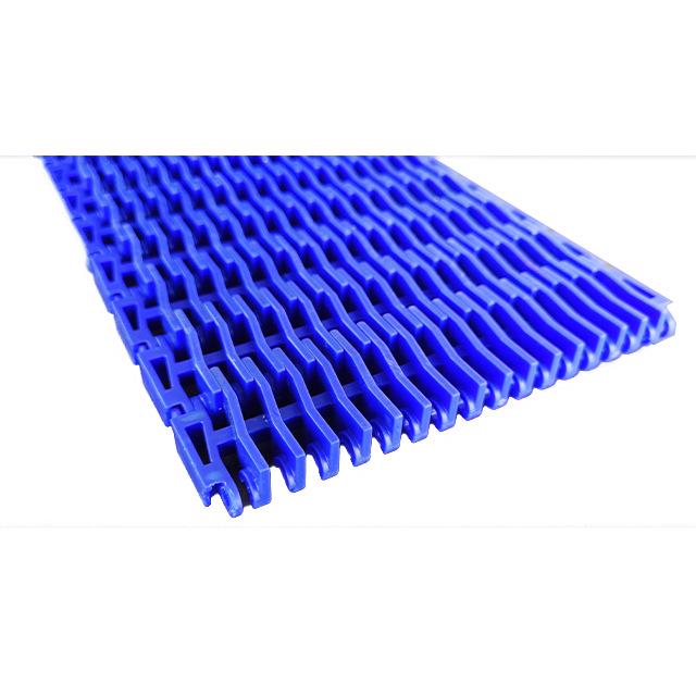 900 Ribbed Plastic Mesh Chain Belt for Pasteurization & Heat Shrink Film Packaging Machines