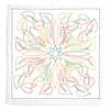 Набор для вышивания Tulip Sashiko Цветок Сашико Салфетка SASHIKO WORLD Гавайи Антуриум KSW003