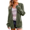 Lantern Sleeve Sweater Women's Cardigan New Hollow Knitted Coat