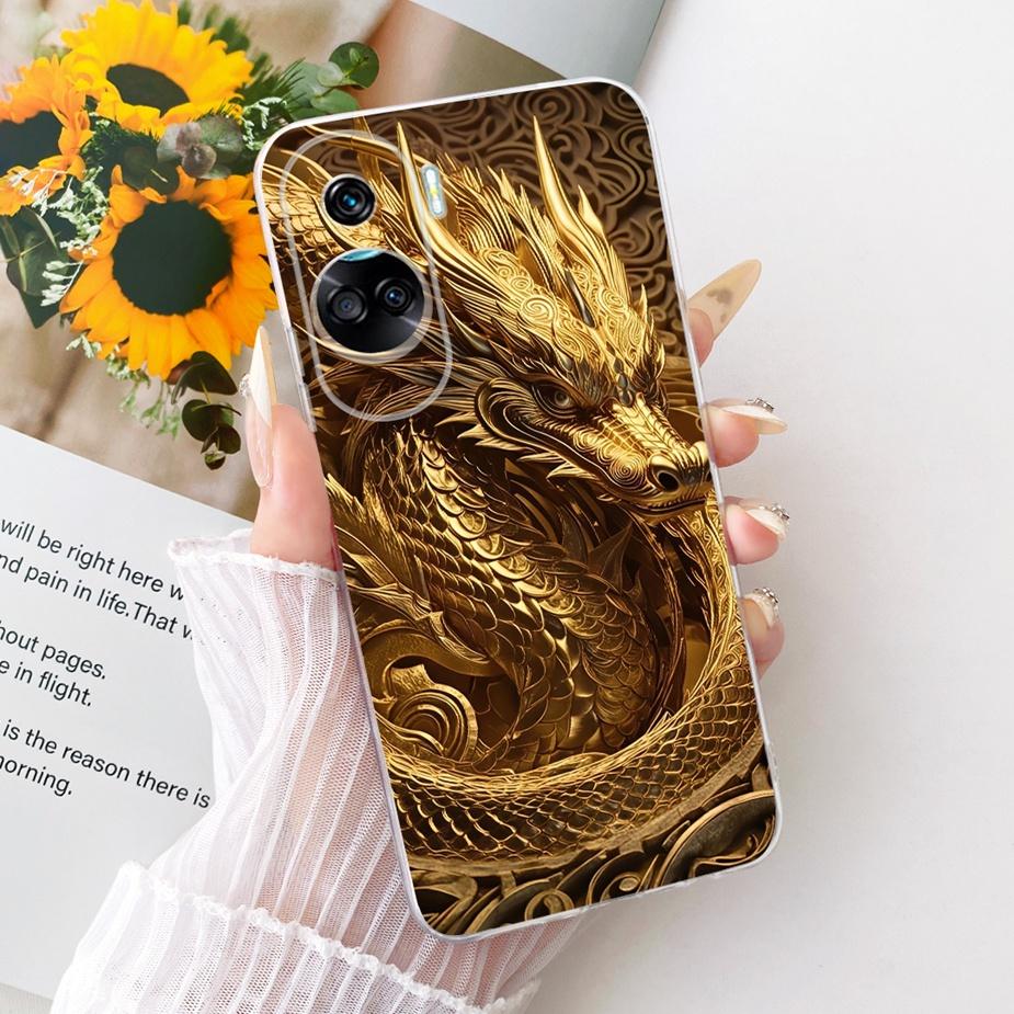 Чехол для Honor 90 Lite CRT-NX1 Стильный Чехол с Рисунком Цветов и Бантом Мягкий Тонкий Чехол для Телефона Для Honor 90 Pro Honor90 Lite 90Pro Fundas