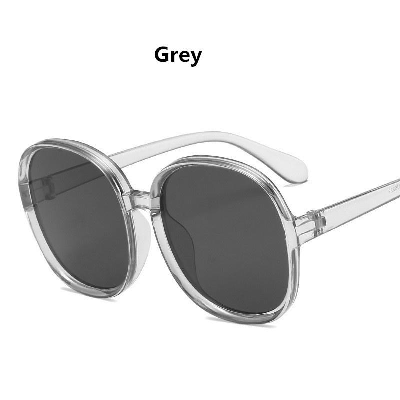 Круглые солнцезащитные очки женские большие фирменные дизайны женские модные мужские пластиковые уличные градиентные солнцезащитные очки UV400 Gafas De Sol