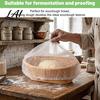 Non-woven Bread Fermentation Covers Banneton Proofing Basket Liners Disposable Stretchable Covers Transparent Dough Non Stick Hoods for Home Bakers