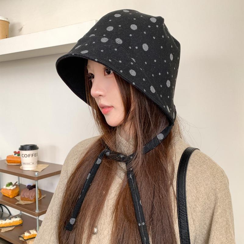 Women S Japanese Reversible Polka Dot Bucket Hat Sun Protection For Travel