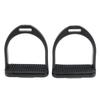 Kids Shock Absorbing Balance Stirrups Horse Riding Rubber Treads Stirrups