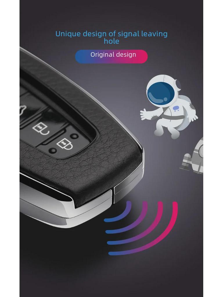 Чехол для ключа для Toyota Camry 8-го поколения 2018 года, New Prado 2700, Yi Ze и CHR