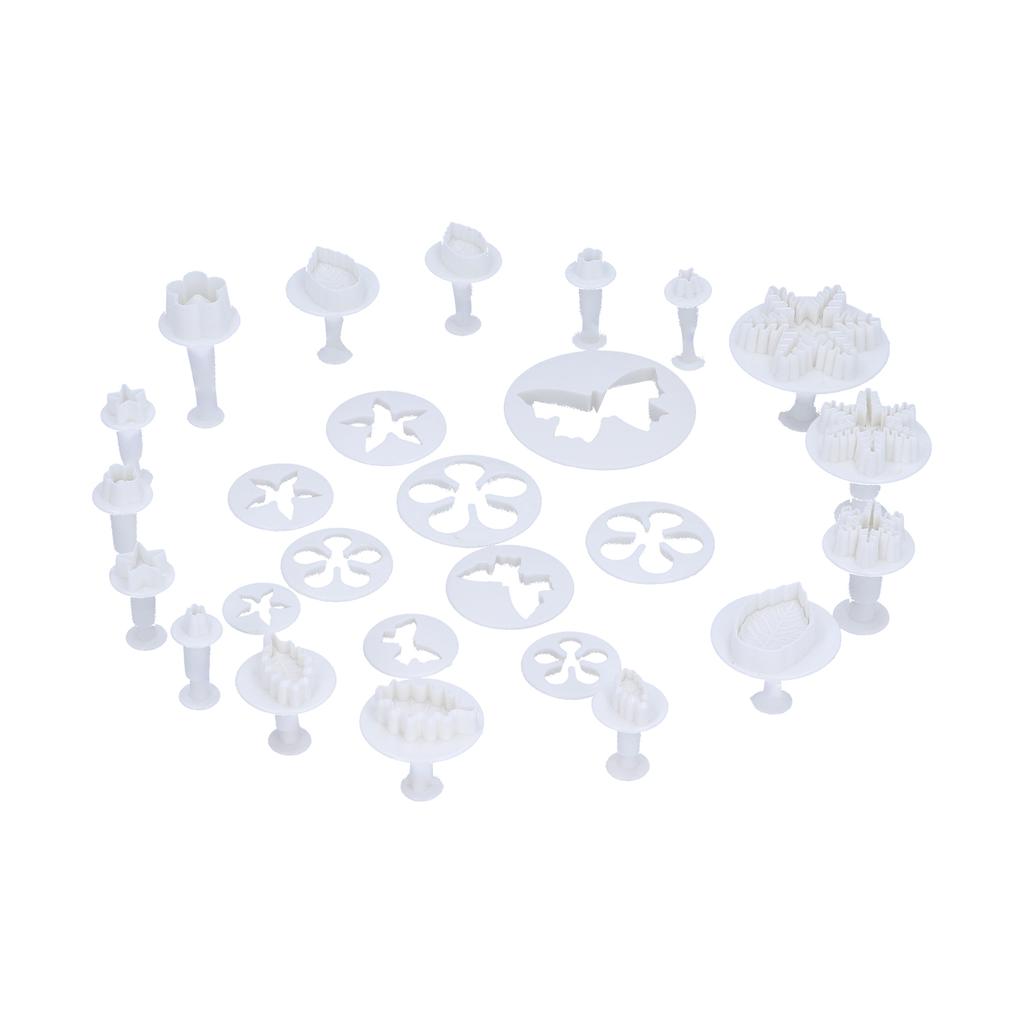 Набор из 37 предметов Форма для мастики, торта, печенья, форма для вырезания, набор инструментов для украшения торта