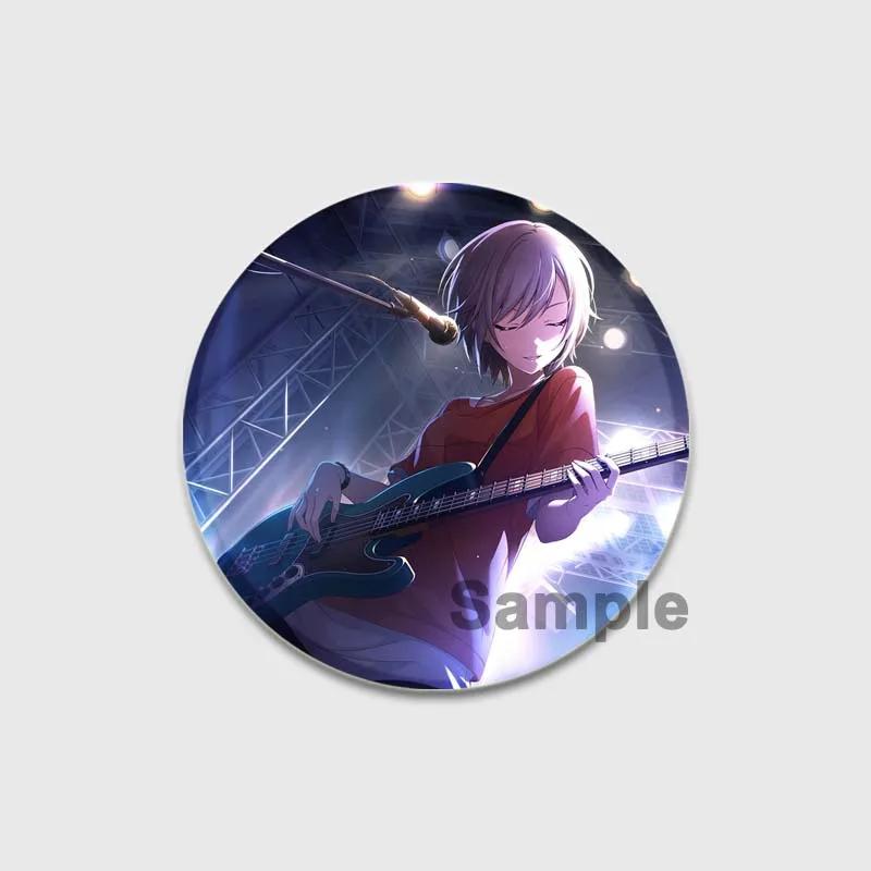 32/44/58 мм Проект SEKAI Аниме Хиномори Шихо Лео/Нужно Значок Круглая Жестяная Брошь для Одежды Сумка Шляпа Аксессуары Эмалевые Булавки Подарки для фанатов