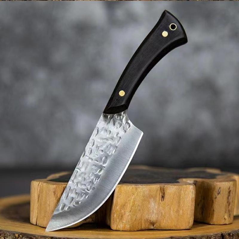 Кухонные ножи ручной работы Стальной нож шеф-повара Тесак для мяса Нож для обвалки Овощной измельчитель Резак