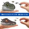 Mattel Мир Юрского периода Микро Компактная Голова Ассортимент с Фигурками Тираннозавра и Спинозавра для Игрового Набора Минифигурок Динозавров Полный Возраст 4 и