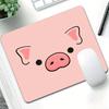 1pc Cute Pig Mouse Pad 40X45 Large Square Computer Office Game Table Mats Rubber Anti-slip Mousepads 22x18 Small Decor Desk Pads