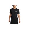 Alphabet Logo Crew Neck T-Shirt Men Tops Black FD0073-010