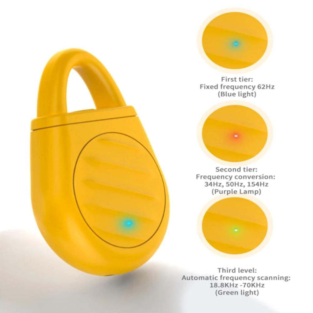 Ultrasonic Electronic Mosquito Repellent 34hz-70khz Outdoor Camping Portable Intelligent Automatic Mosquito Control Device Dog Cat Pest Repellent