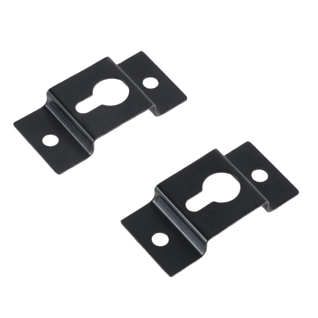 1 пара настенных крючков для динамиков объемного звучания, надежная и долговечная металлическая конструкция для экономии места музыкального оборудования