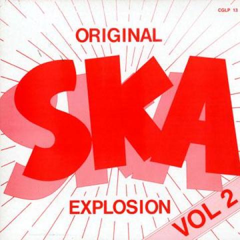 LP Record VARIOUS Original Ska Explosion Volume 2 CGLP13 Carib Gems UK UK Reggae Ska Dub Used