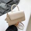 Повседневная 2024 новая мода простая тенденция портативная маленькая квадратная сумка женская красивая сумка женская популярная сумка-мессенджер в иностранном стиле