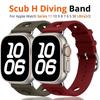 Scub H Diving Silicone Strap For Apple Watch Series 11 10 9 8 SE3 46mm 42mm 44mm 40mm 45mm 41mm Sport Band Correa For iWatch Ultra 3/2/1 49mm