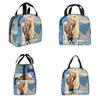 Hannah Montana Collage Insulated Lunch Bag for Women Children Portable Food Boxes Thermal Lunch Box Tote