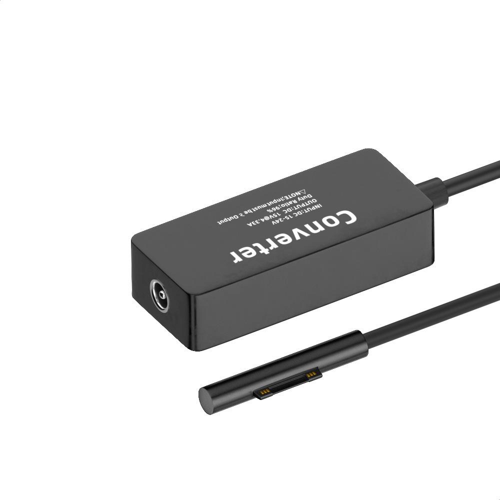 Кабель для быстрой зарядки USB-C для Microsoft Surface Pro/Book/Tablet мощностью 65 Вт