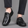 Мужская повседневная обувь без застежек, модная обувь Sapato Masculino, кожаные туфли, мужские роскошные мокасины, обувь для вождения Zapatos Casuales