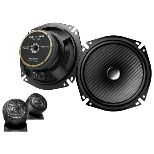 Pioneer Pioneer Динамик TS-F1740S-2 17 см, индивидуальный динамик, раздельный, 2-полосный, высокое разрешение, совместимый с Carrozzeria
