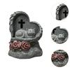 Pet Tombstone Statue Loss of Pet Sympathy Gifts Lawn Resin Pet Grave Marker