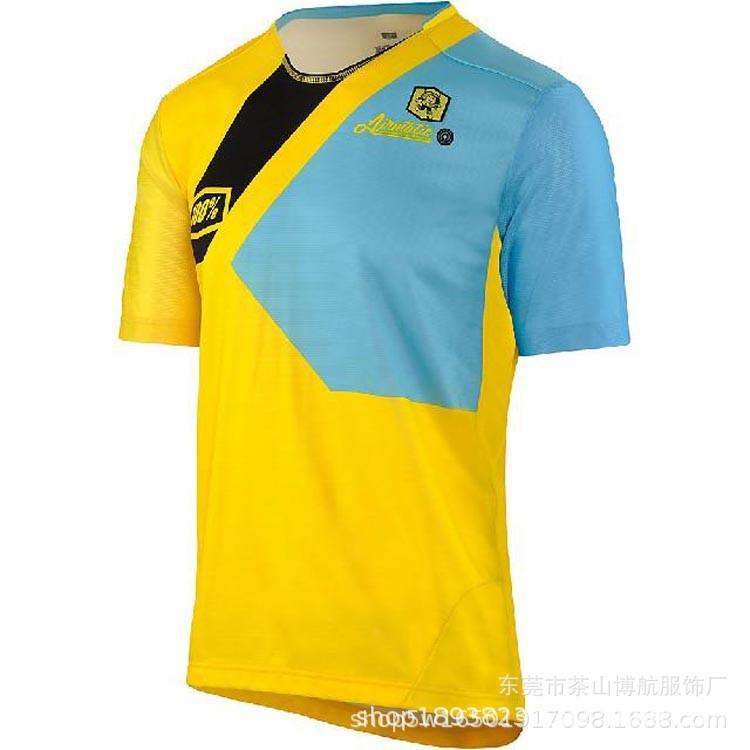 Cross-border hot-selling outdoor sports off-road cycling suits, downhill suits, short tops, club uniforms, crew neck T-shirts, jerseys