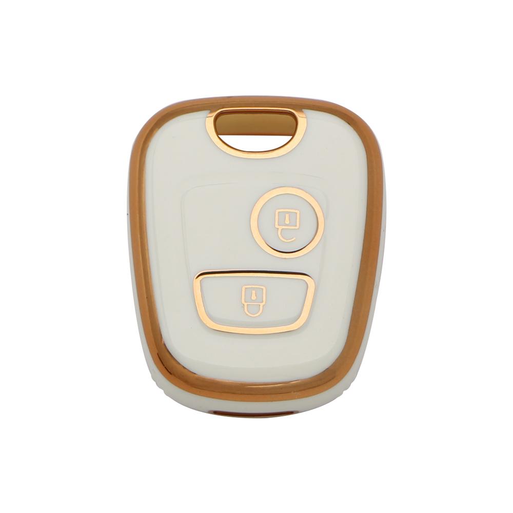 Новый чехол для дистанционного ключа из ТПУ для Peugeot 106 107 206 207 306 307 406 407 для Citroen C1 C4, защитный брелок, аксессуары